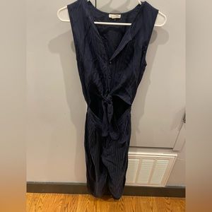 Club Monaco Navy Blue Romper